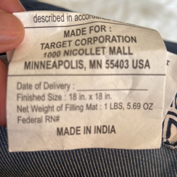 Levi’s bandana pillow mix Red /Navy - Picture 10 of 11